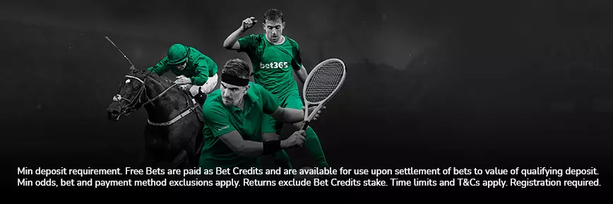 Bet €10 and get €30 in Free Bets when you join bet365