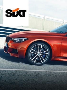 SIXT - £90 Gift Card