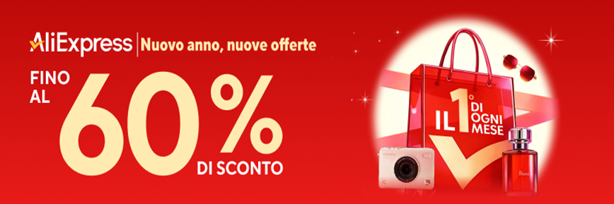 Approfitta di un risparmio di 55€ sui tuoi ordini - scopri come