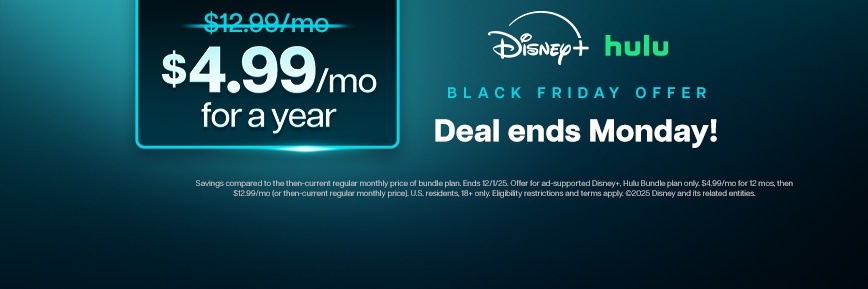 Disney+ - Black Friday