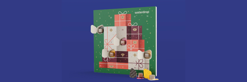 waterdrop Advent calendar! 25 doors + Bestselling Flavours at only $45.00