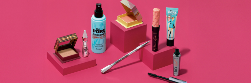 Discount Code: 25% Off Selected Orders + Free Makeup Bag at Benefit Cosmetics