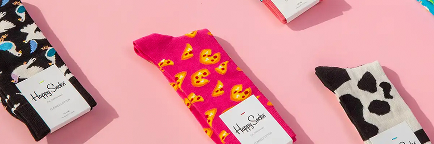 Bequem nach Hause liefern lassen mit dem Happy Socks Rabattcode