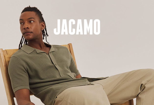 20% Saving on Full Price Menswear & Footwear Orders at Jacamo