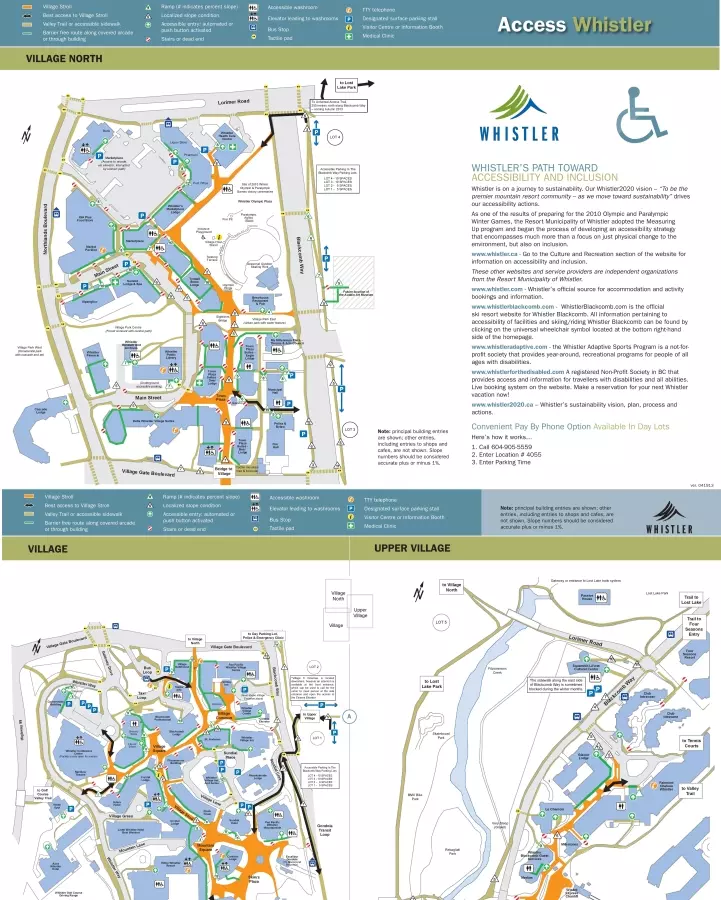 Whistler Access Map