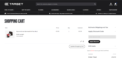 Target Darts Discount Code