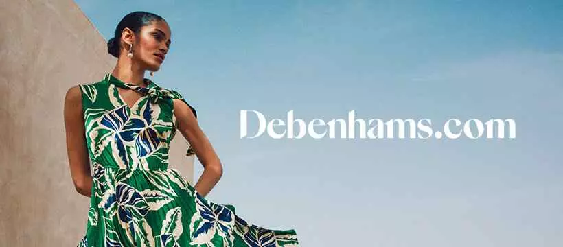 Debenhams discount code