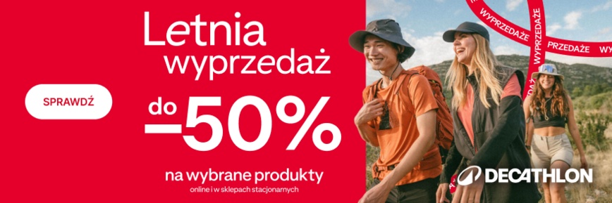 Decathlon - Do 50% Rabatu