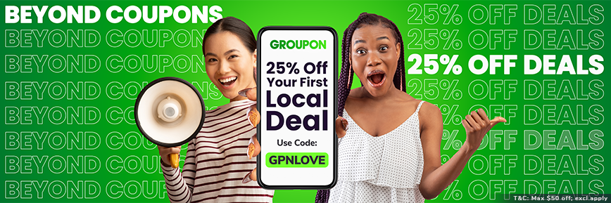 25% Off Your First Deal w/ Promo Code