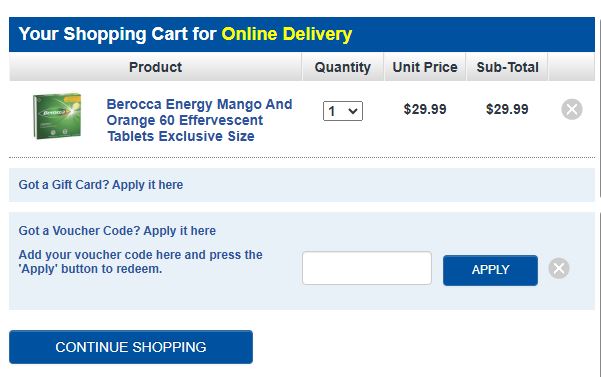 Chemist Warehouse Voucher Code