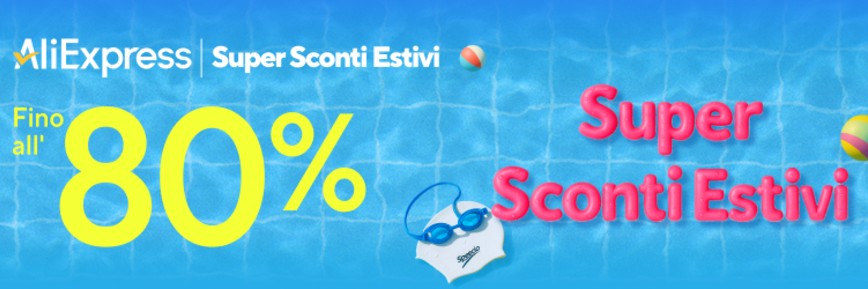 Sconti AliExpress oltre al 80%