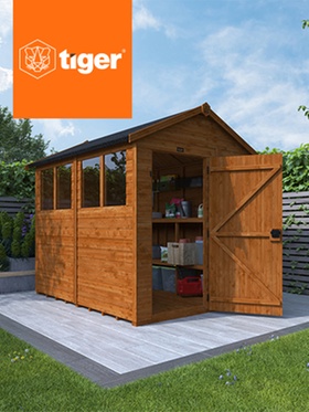 Tiger Sheds - 8% Off