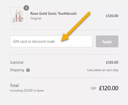 Spotlight Oral Care voucher code