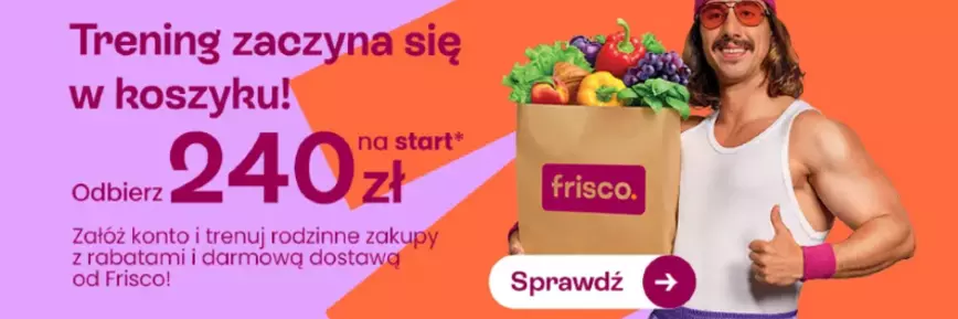 Zgarnij 240zł Rabatu Już na Start Przy Rejestracji na Frisco