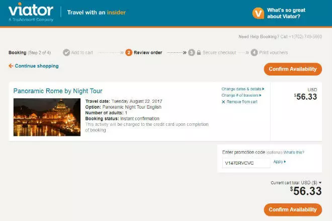 Viator Promo Code