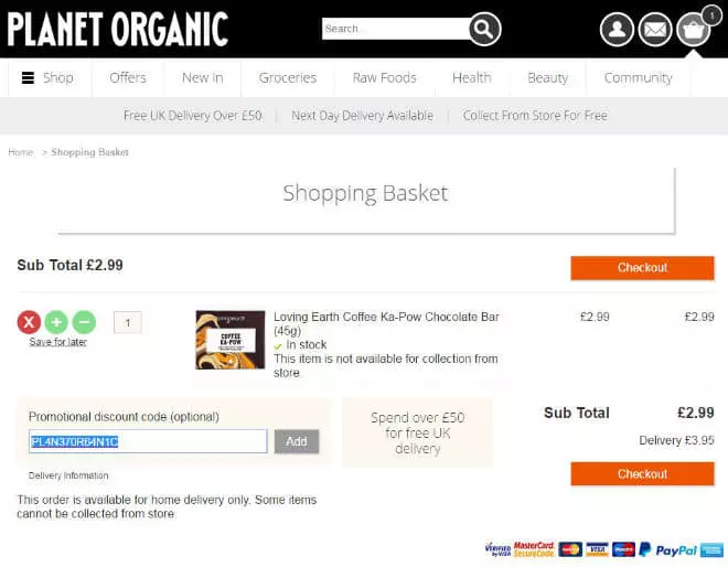 Planet Organic Promo Code