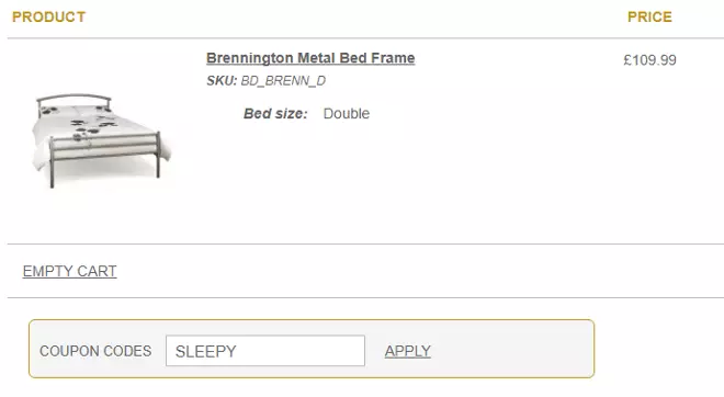 memory foam discount code