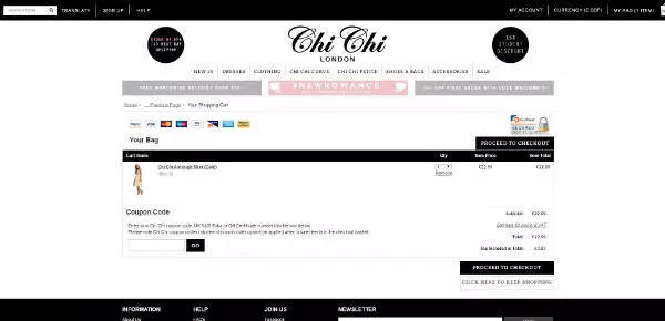 Chi Chi London discount code