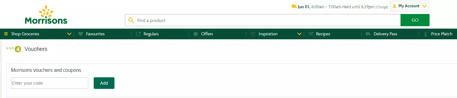 Morrisons voucher code