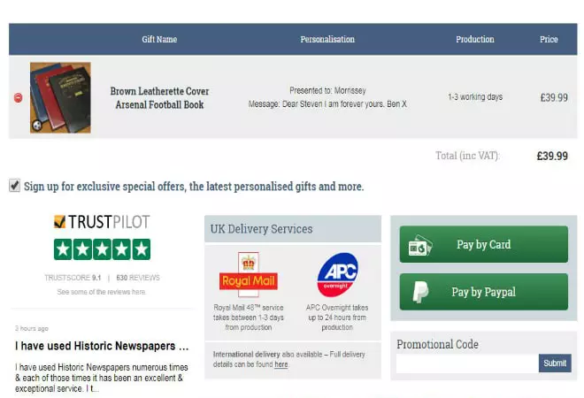 Historic Newspapers basket