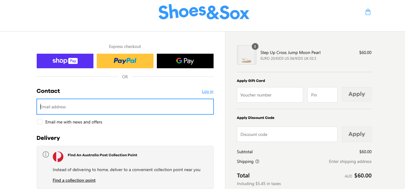 Shoes and Sox Coupon Code