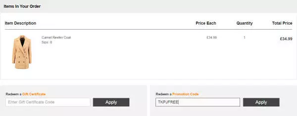 TK Maxx promo code