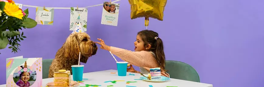 Nieuw bij Greetz? Verstuur je eerste kaart helemaal gratis! Probeer het nu zonder kosten.